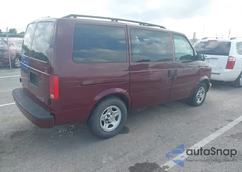 2004 Chevrolet Astro z USA, uszkodzony, nr VIN 1GNDM19XX4B100247
